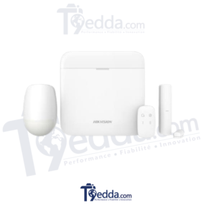 Système d'alarme HIKVISION intrusion 64 Zones AX PRO DS-PWA64-Kit-WB
