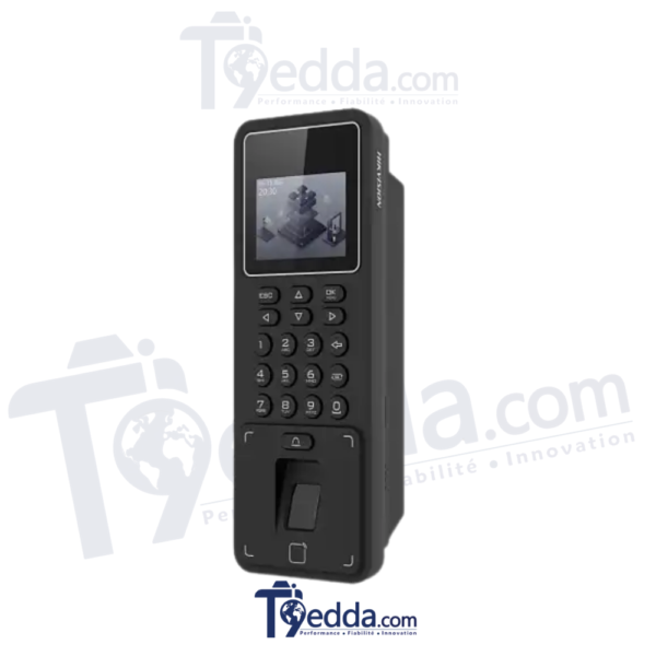 Pointeuse control d'acces Pointeuse contrôle d'accès empreintes & cartes HIKVISION DS-K1T808MFWX