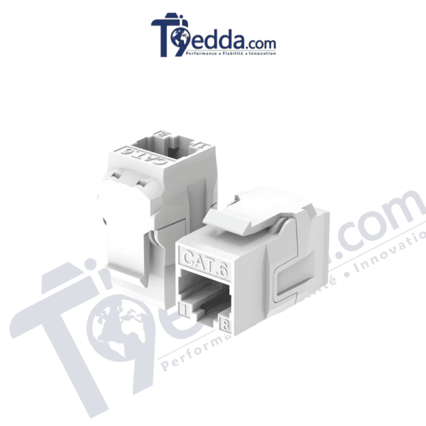 Coupleur RJ45 UTP In-Line (Femelle Femelle) Coupleur RJ45 UTP In-Line Plastic (Femelle / Femelle)