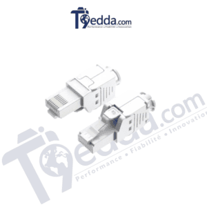 Fiche Modulaire RJ45 Cat6 UTP sans outil (Toolless) Fiche Modulaire RJ45 Cat6 UTP sans outil (Toolless)