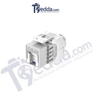 Keystone RJ45 Cat6 UTP Femelle Toolless 180° Keystone RJ45 Cat6 UTP Femelle Toolless 180°