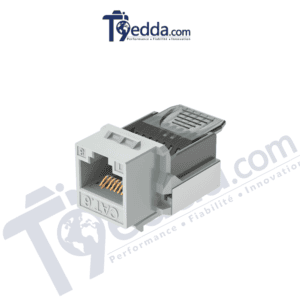 Keystone RJ45 Cat6 UTP Toolless – Angle 90° Keystone RJ45 Cat6 UTP Toolless – Angle 90°