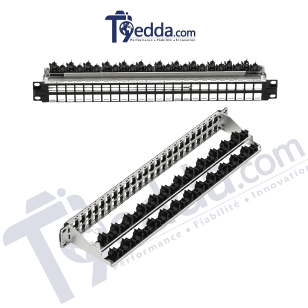 Panneau de Brassage FTP CAT6A – 48 Ports Panneau de Brassage FTP CAT6A – 48 Ports